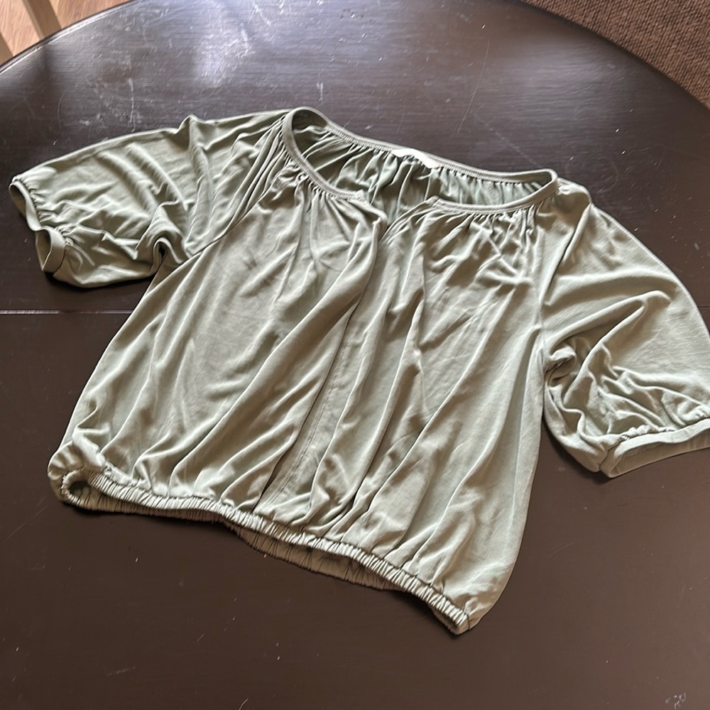 Sage top 72% modal 28% polyester